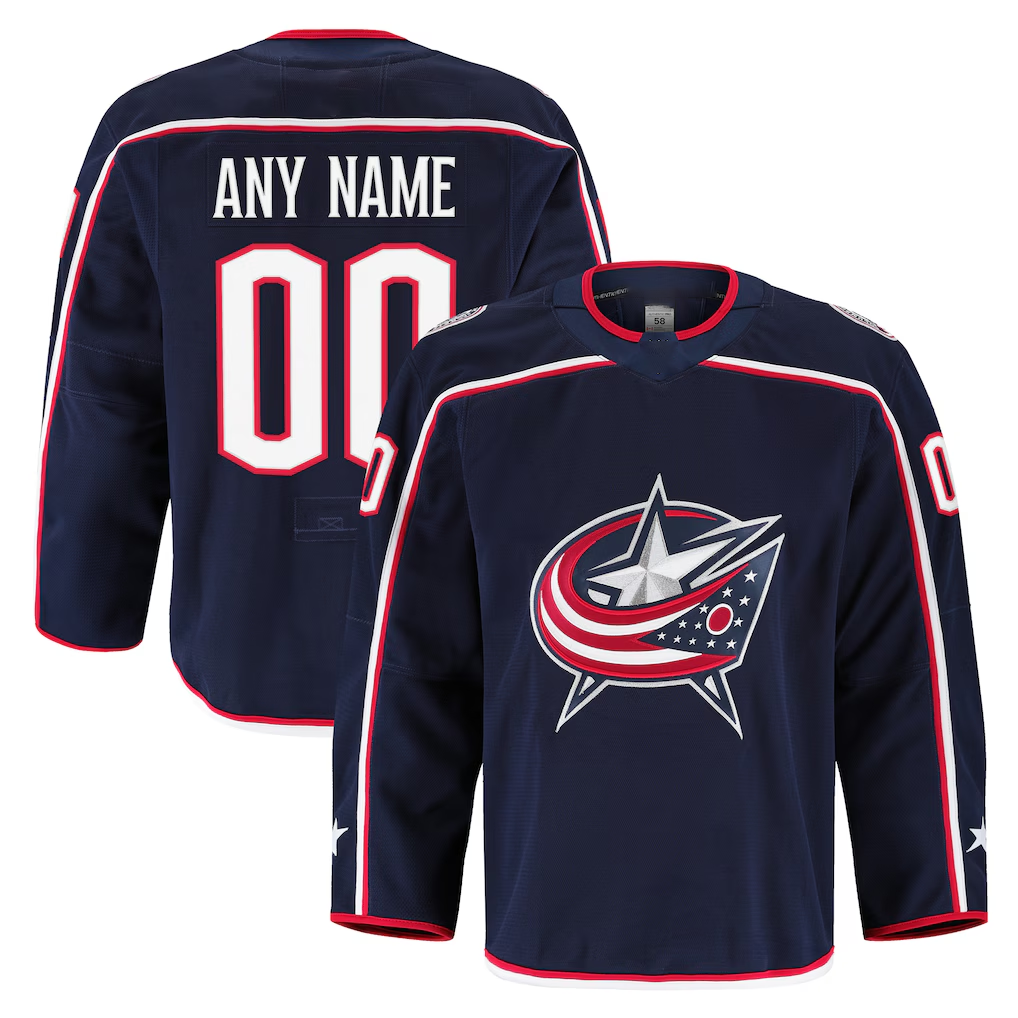 Boles Custom CB.Jackets Navy Home Authentic Pro Jersey