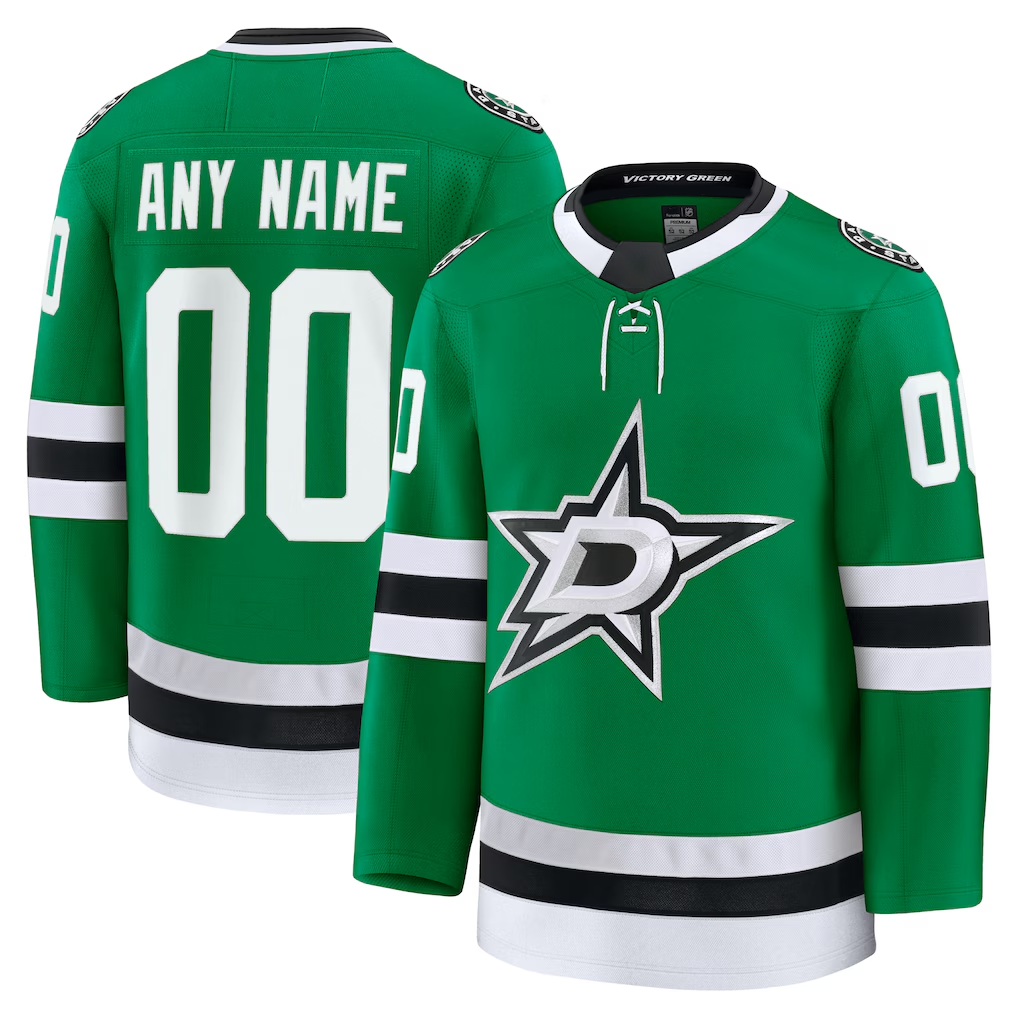 Boles Custom D.Stars Kelly Green Home Premium Jerseys