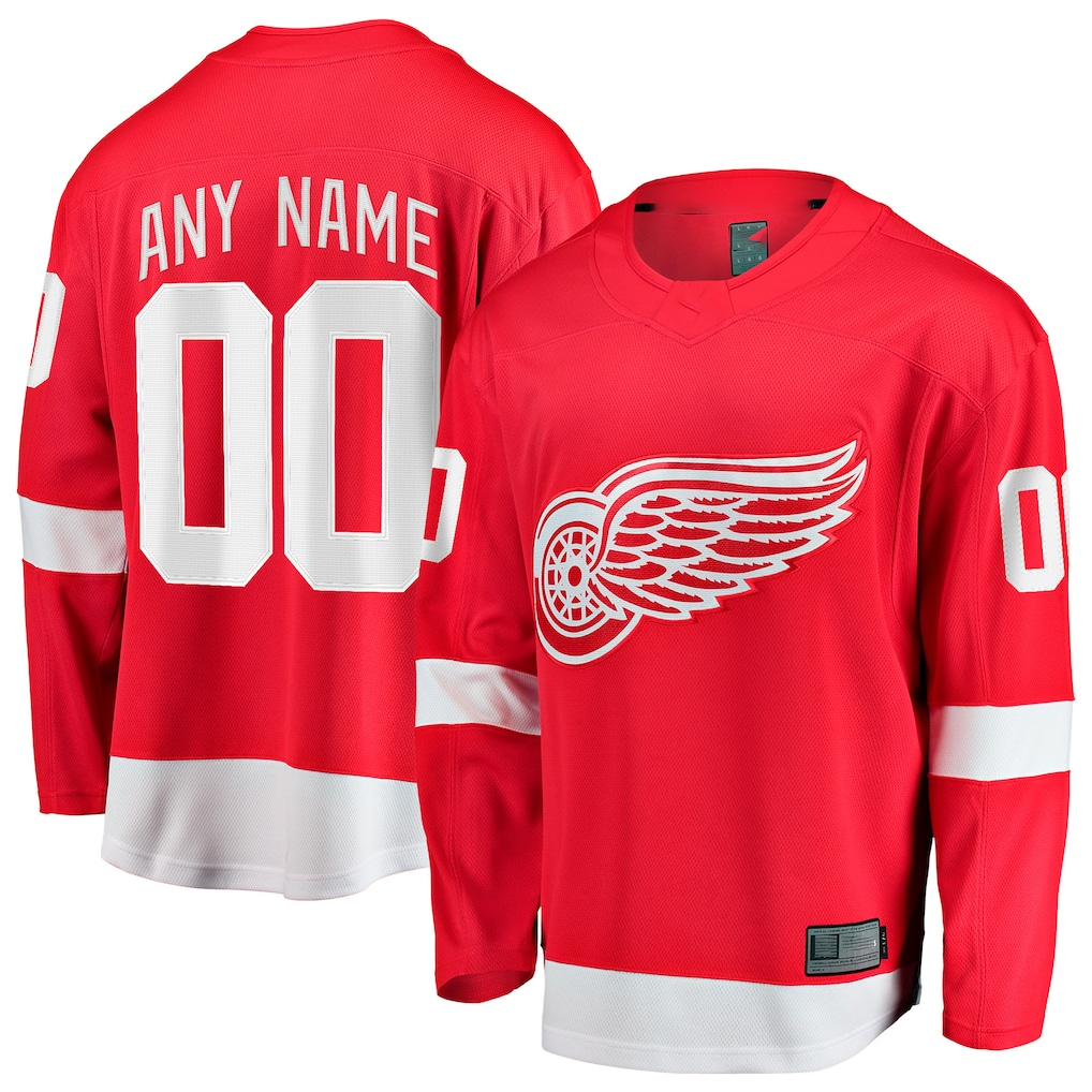 Boles Custom DR.Wings Red Home Breakaway Jerseys