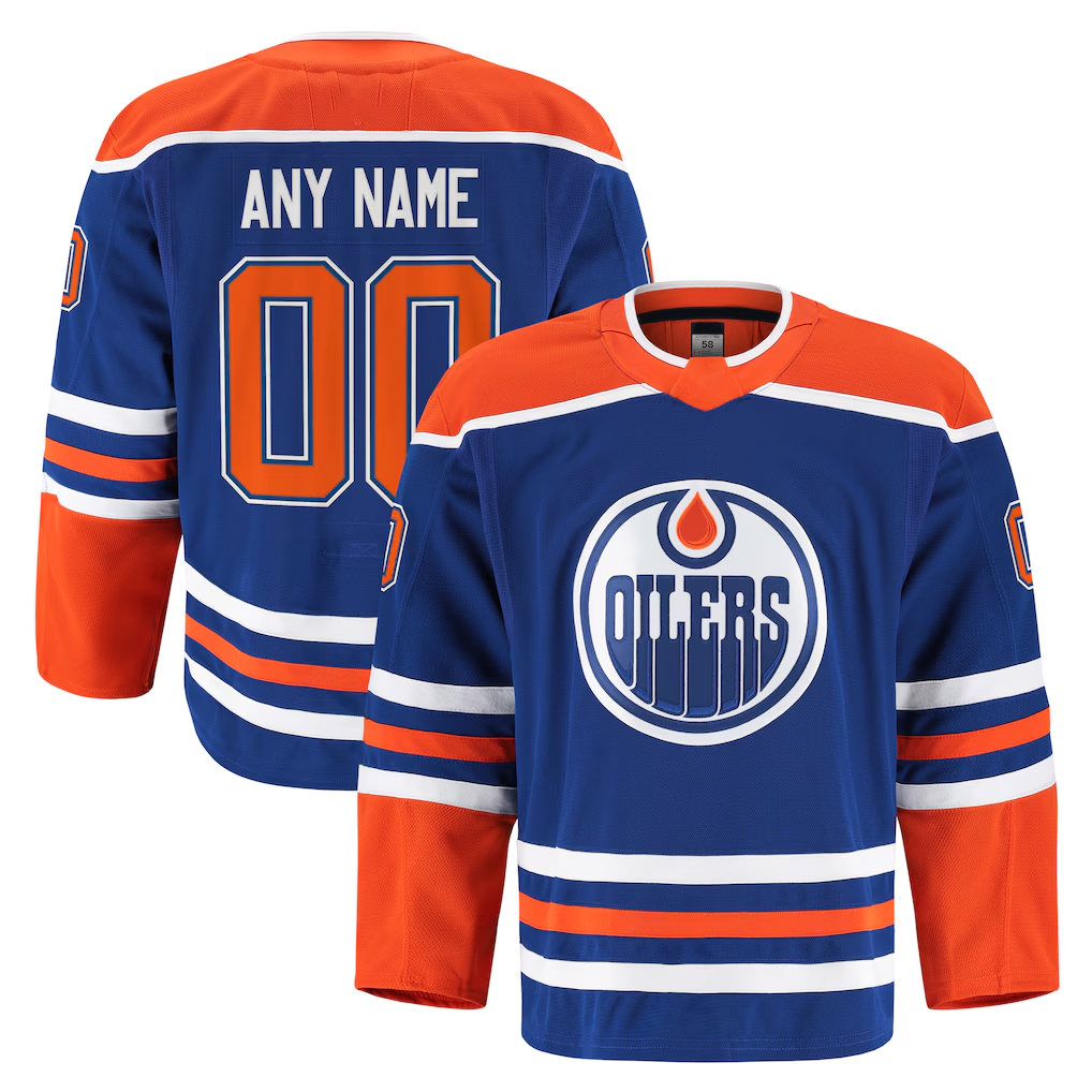 Boles Custom E.Oilers Royal Home Authentic Pro Jerseys