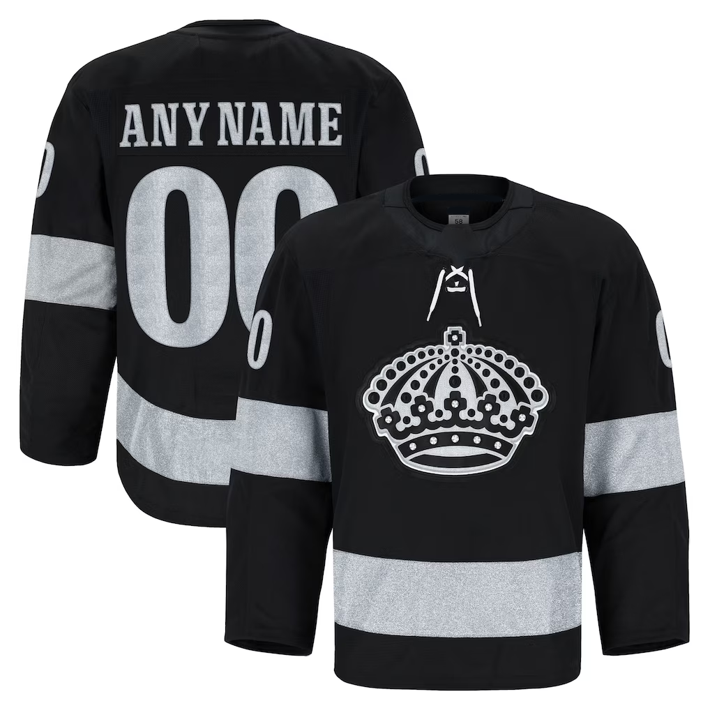 Boles Custom LA.Kings Black Alternate Authentic Pro Jerseys