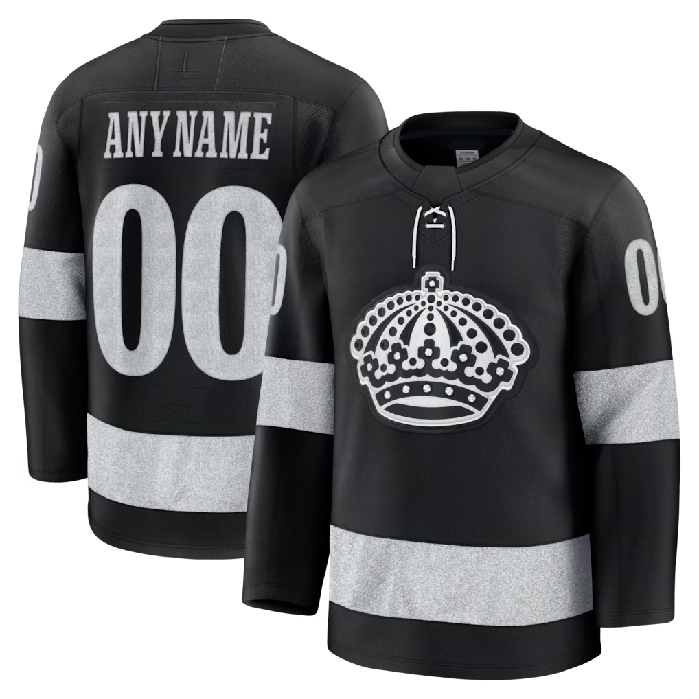 Boles Custom LA.Kings Black Alternate Premium Jerseys