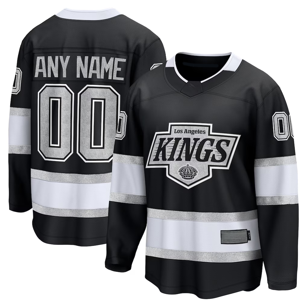 Boles Custom LA.Kings Black Home Breakaway Jerseys