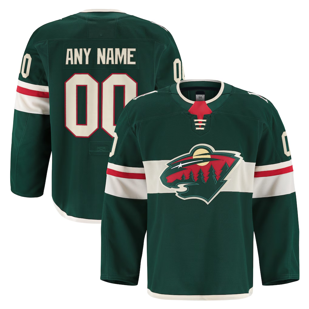 Boles Custom M.Wild Green Home Authentic Pro Jerseys