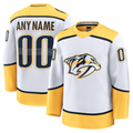 Boles Custom N.Predators White Away Premium Jerseys