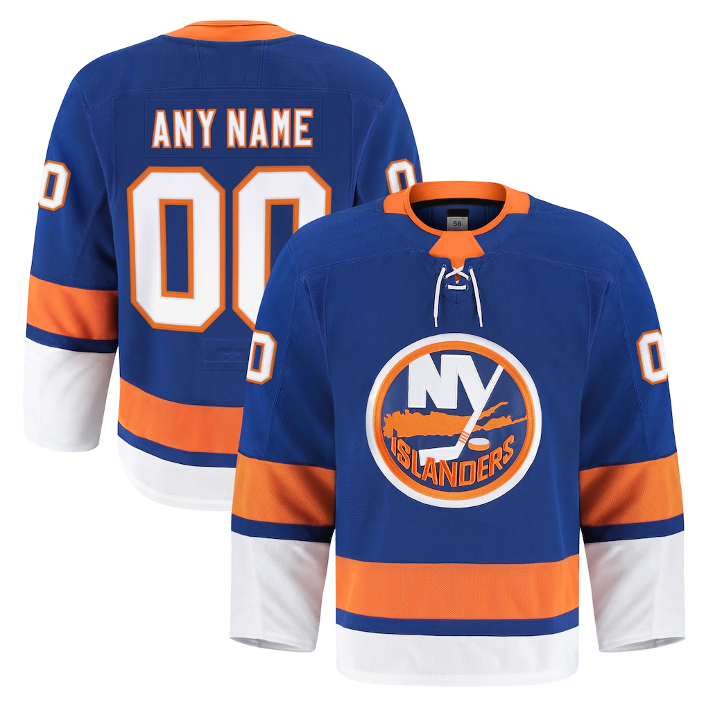 Boles Custom NY.Islanders Royal Home Authentic Pro Jerseys