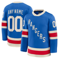 Boles Custom NY.Rangers Blue Centennial Premium Jerseys