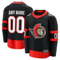 Boles Custom O.Senators Black Home Breakaway Jerseys