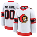Boles Custom O.Senators White Away Premium Jerseys