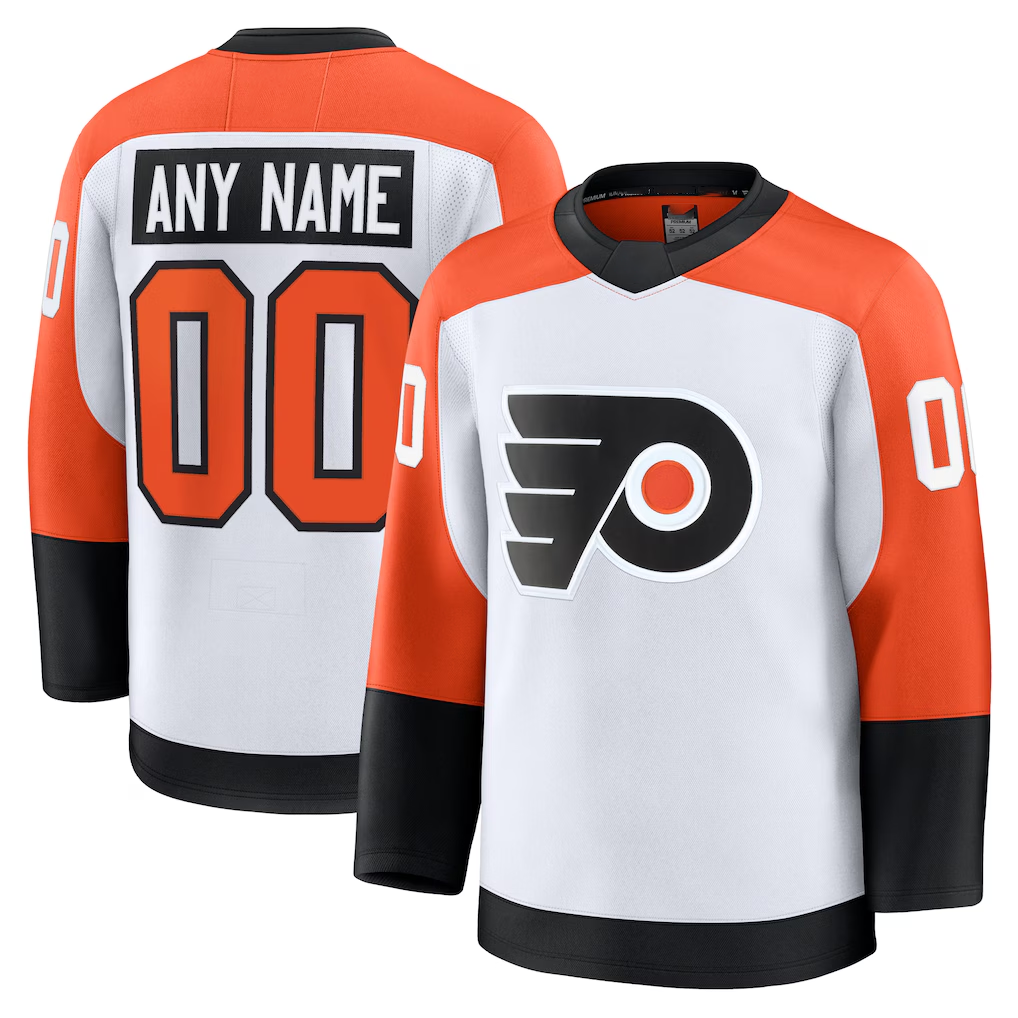 Boles Custom P.Flyers White Away Premium Jerseys