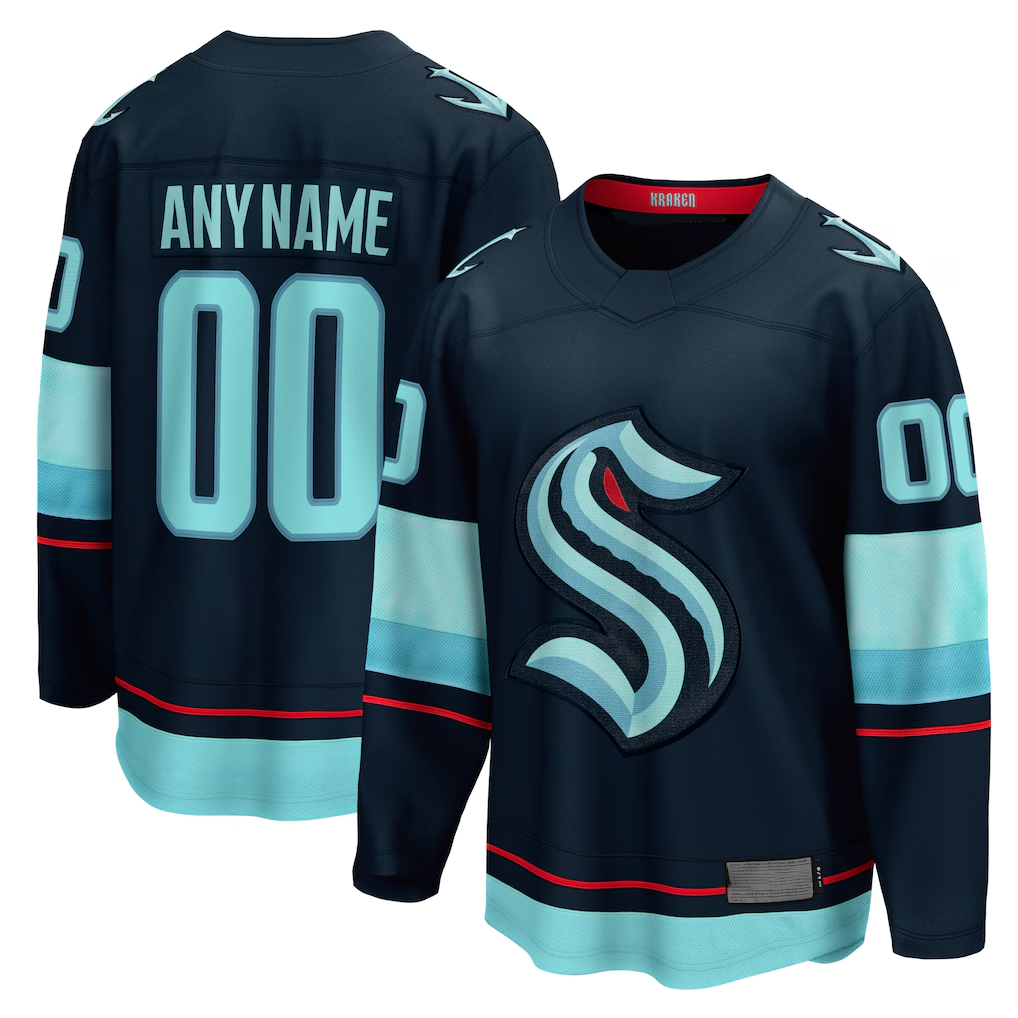 Boles Custom S.Kraken Deep Sea Blue Home Breakaway Jerseys