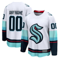 Boles Custom S.Kraken White Away Breakaway Jerseys