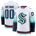 Boles Custom S.Kraken White Away Premium Jerseys