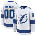 Boles Custom TB.Lightning White Away Premium Jerseys