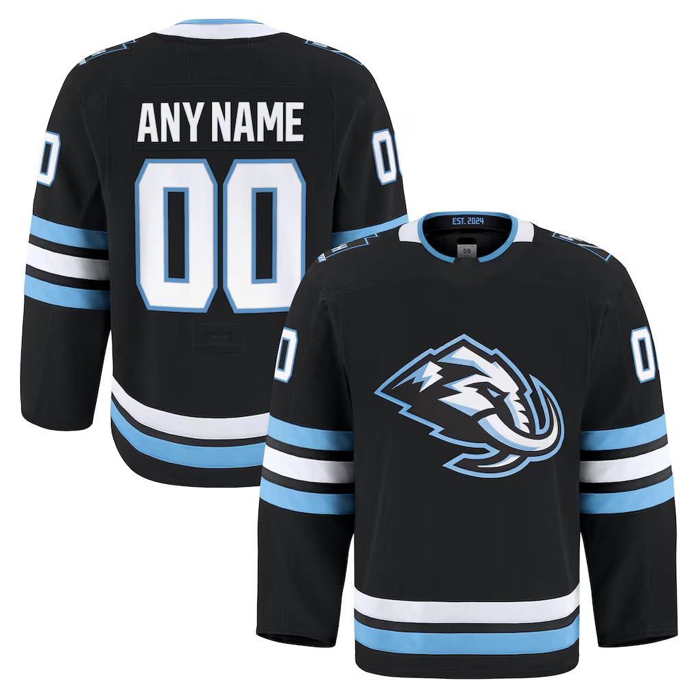 Boles Custom U.Mammoth Black Home Authentic Pro Jerseys