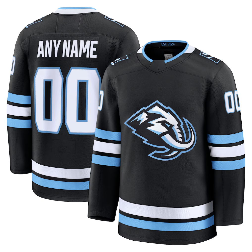 Boles Custom U.Mammoth Black Home Premium Jerseys