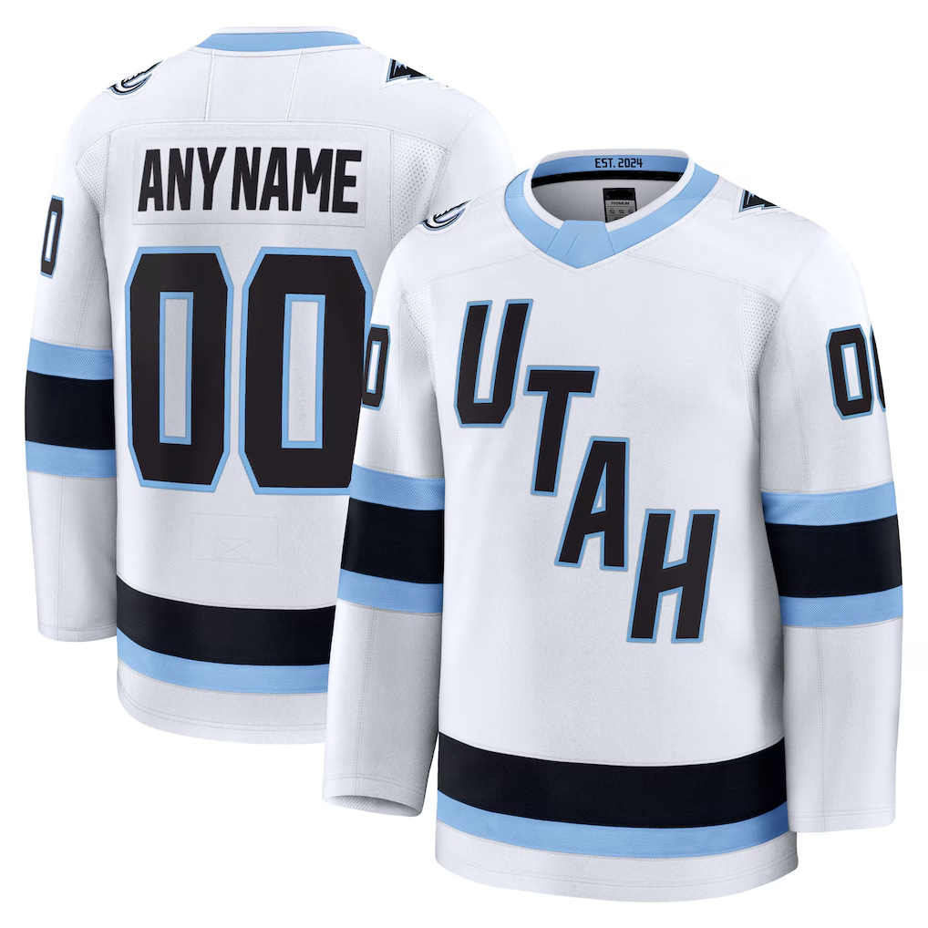Boles Custom U.Mammoth White Away Premium Jerseys