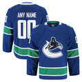 Boles Custom V.Canucks Blue Home Authentic Pro Jerseys