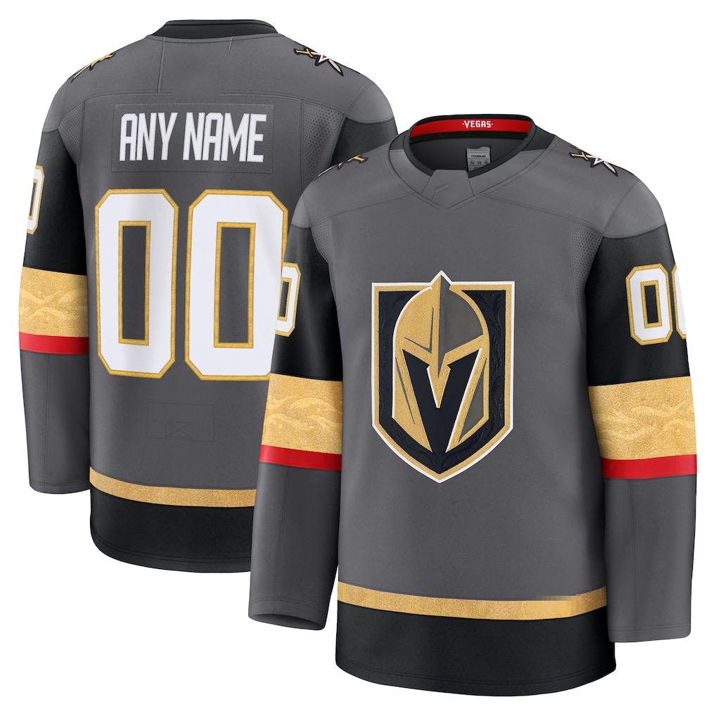 Boles Custom VG.Knights Gray Alternate Premium Jerseys
