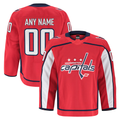 Boles Custom W.Capitals Red Home Authentic Pro Jerseys