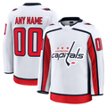 Boles Custom W.Capitals White Away Premium Jerseys