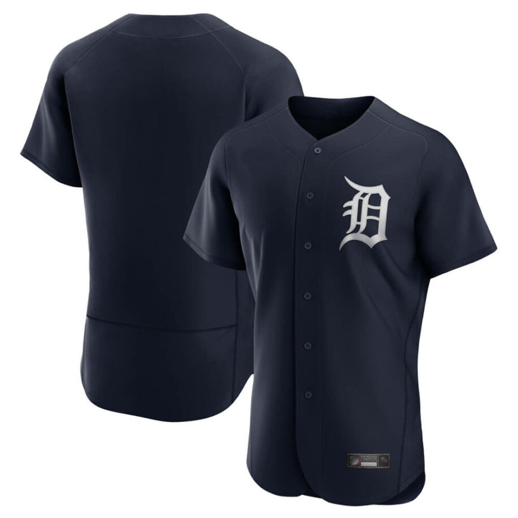 Boles D.Tigers Navy Home Limited Elite Blank Player Stitched Jerseys