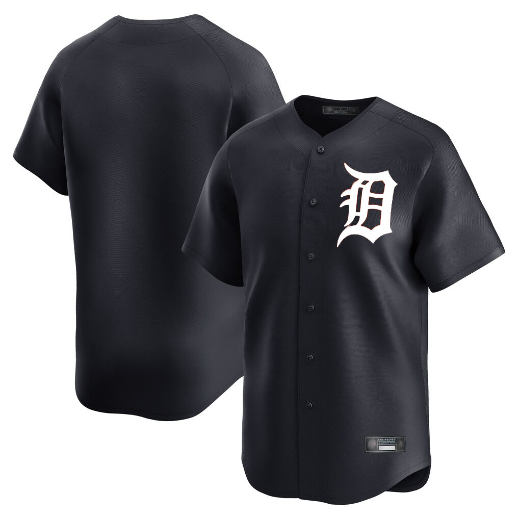 Boles D.Tigers Navy Limited Home Game Blank Player Stitched Jerseys