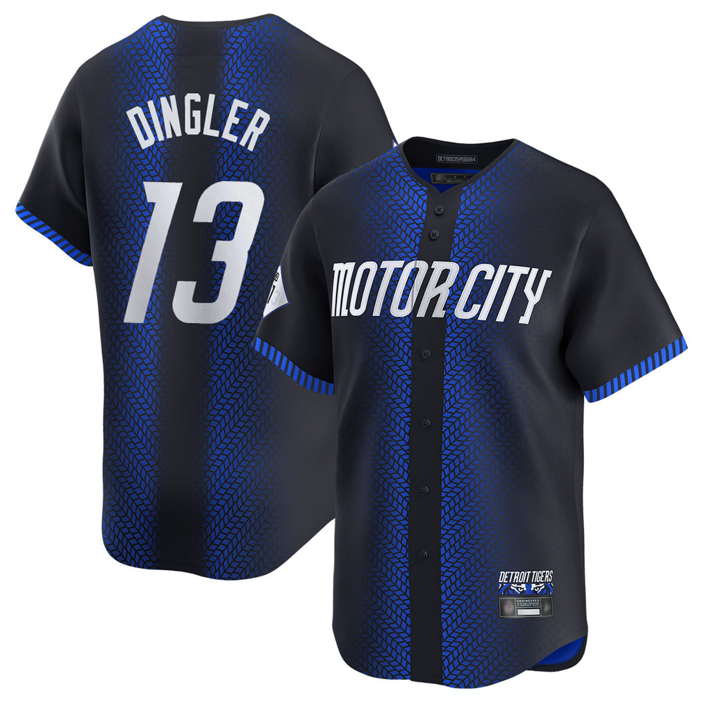 Boles D.Tigers #13 Dillon Dingler Player Navy City Connect Home Limited Stitched Jerseys