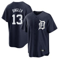 Boles D.Tigers #13 Dillon Dingler Player Navy Game Home Stitched Jerseys