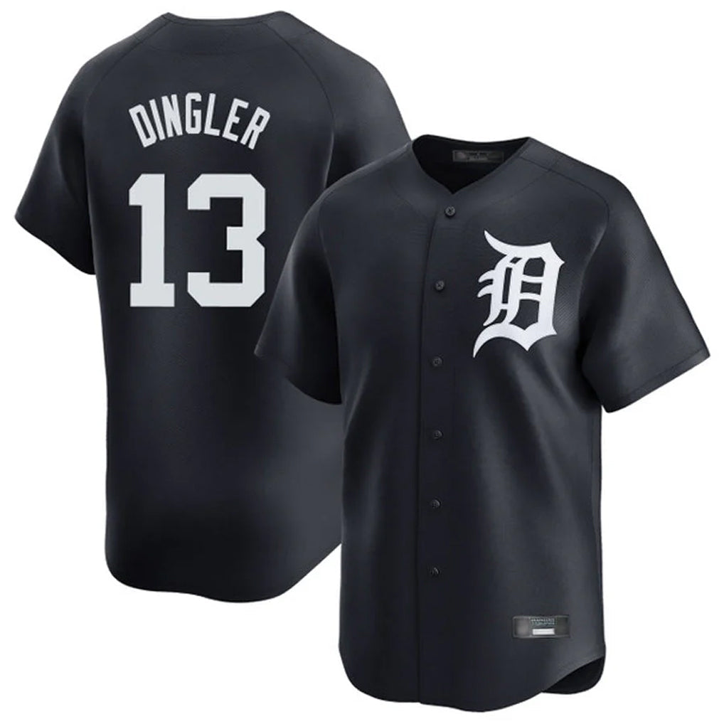 Boles D.Tigers #13 Dillon Dingler Player Navy Home Limited Game Stitched Jerseys