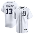 Boles D.Tigers #13 Dillon Dingler Player White Home Limited Stitched Jerseys