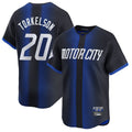 Boles D.Tigers #20 Spencer Torkelson Player Navy City Connect Home Limited Stitched Jerseys