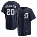 Boles D.Tigers #20 Spencer Torkelson Player Navy Game Home Stitched Jerseys