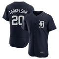Boles D.Tigers #20 Spencer Torkelson Player Navy Limited Elite Home Stitched Jerseys