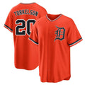 Boles D.Tigers #20 Spencer Torkelson Player Orange Home Game Stitched Jerseys