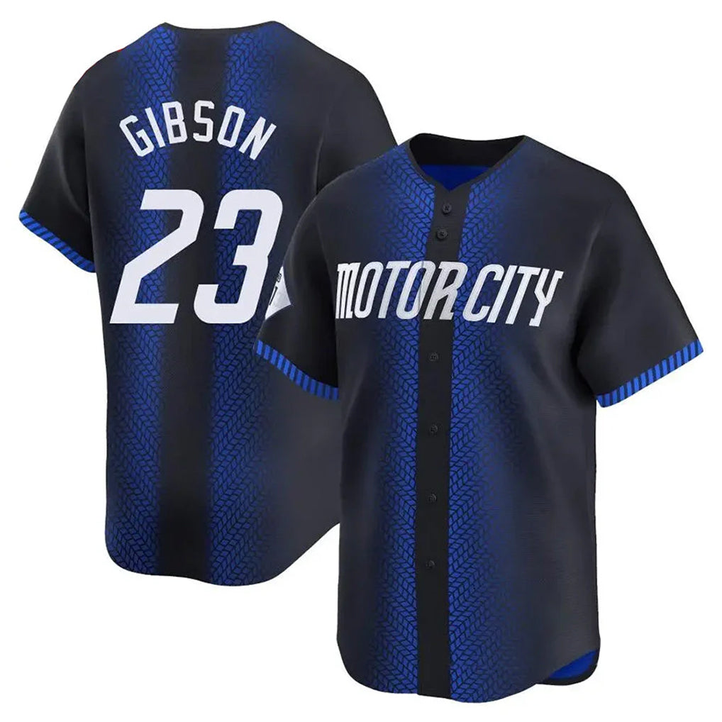 Boles D.Tigers #23 Kirk Gibson Player Navy City Connect Home Limited Stitched Jerseys