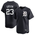 Boles D.Tigers #23 Kirk Gibson Player Navy Home Limited Game Stitched Jerseys