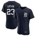 Boles D.Tigers #23 Kirk Gibson Player Navy Limited Elite Home Stitched Jerseys