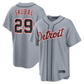 Boles D.Tigers #29 Tarik Skubal Player Gray Home Game Stitched Jerseys