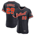 Boles D.Tigers #29 Tarik Skubal Player Navy Limited Elite Home Game Stitched Jerseys