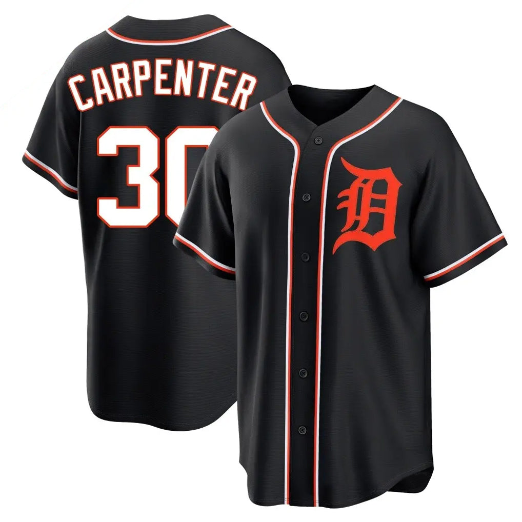 Boles D.Tigers #30 Kerry Carpenter Player Black Fashion Out Home Game Stitched Jerseys