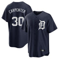Boles D.Tigers #30 Kerry Carpenter Player Navy Game Home Stitched Jerseys
