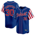 Boles D.Tigers #30 Kerry Carpenter Player Royal Independence Day Vapor Premier Limited Stitched Jerseys
