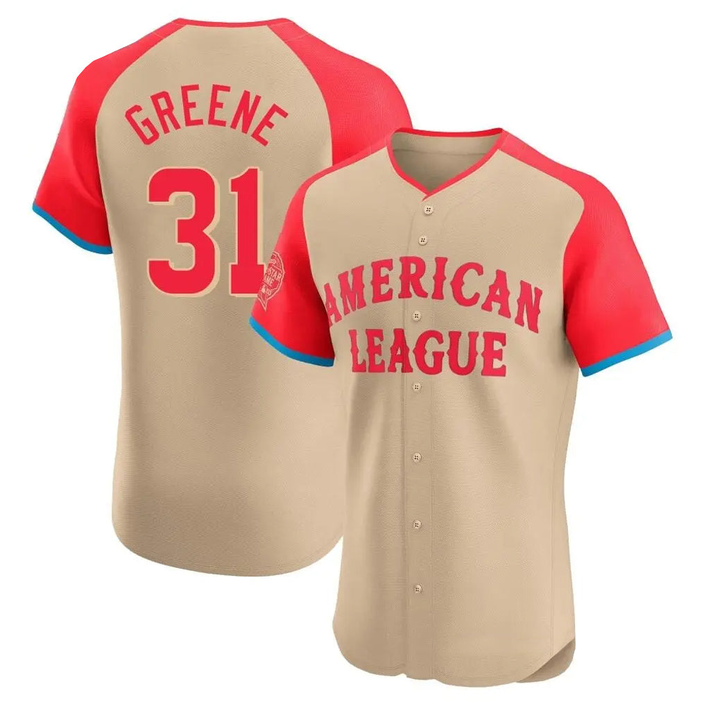 Boles D.Tigers #31 Riley Greene Player Cream American League All-Star Limited Elite Home Stitched Jerseys