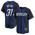 Boles D.Tigers #31 Riley Greene Player Navy City Connect Home Limited Stitched Jerseys