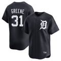 Boles D.Tigers #31 Riley Greene Player Navy Home Limited Game Stitched Jerseys