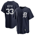 Boles D.Tigers #33 Colt Keith Player Navy Game Home Stitched Jerseys