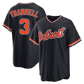 Boles D.Tigers #3 Alan Trammell Player Navy Home Game Stitched Jerseys