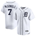 Boles D.Tigers #7 Kevin McGonigle Player White Home Limited Stitched Jerseys