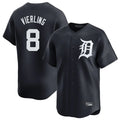 Boles D.Tigers #8 Matt Vierling Player Navy Home Limited Game Stitched Jerseys